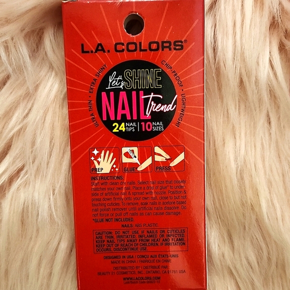 Brand New L.A COLORS False Nails-M - Picture 2 of 3